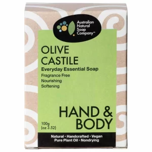 Australian Natural Soap Company Hand & Body Soap - Olive Castile - Image 1