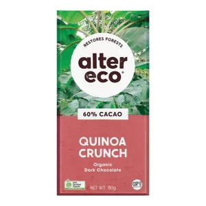 Alter Eco Organic Dark Chocolate - Quinoa Crunch - Image 1